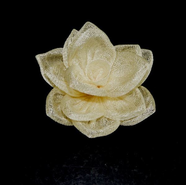 Sinamay Star Flower 10cm - FL008