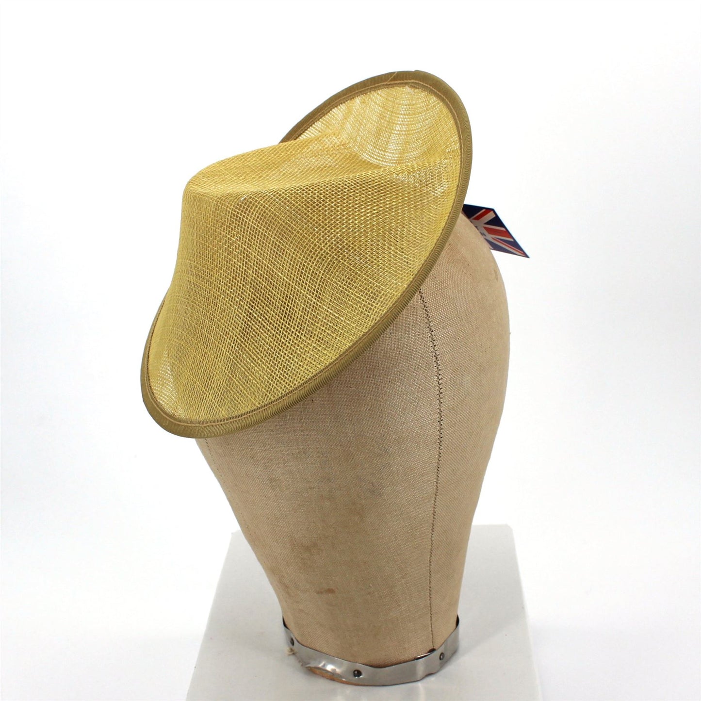 UK Made Sinamay Base Side Sweep 19x20cm - HA011S