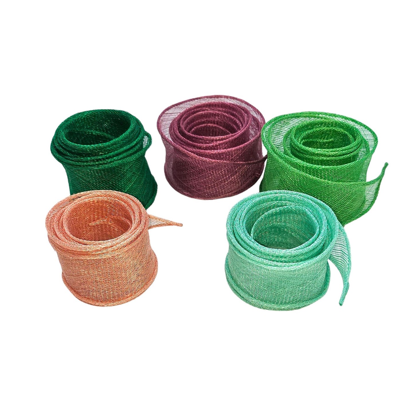 Sinamay Shush Rolled Edge 6cm x 150cm BR056