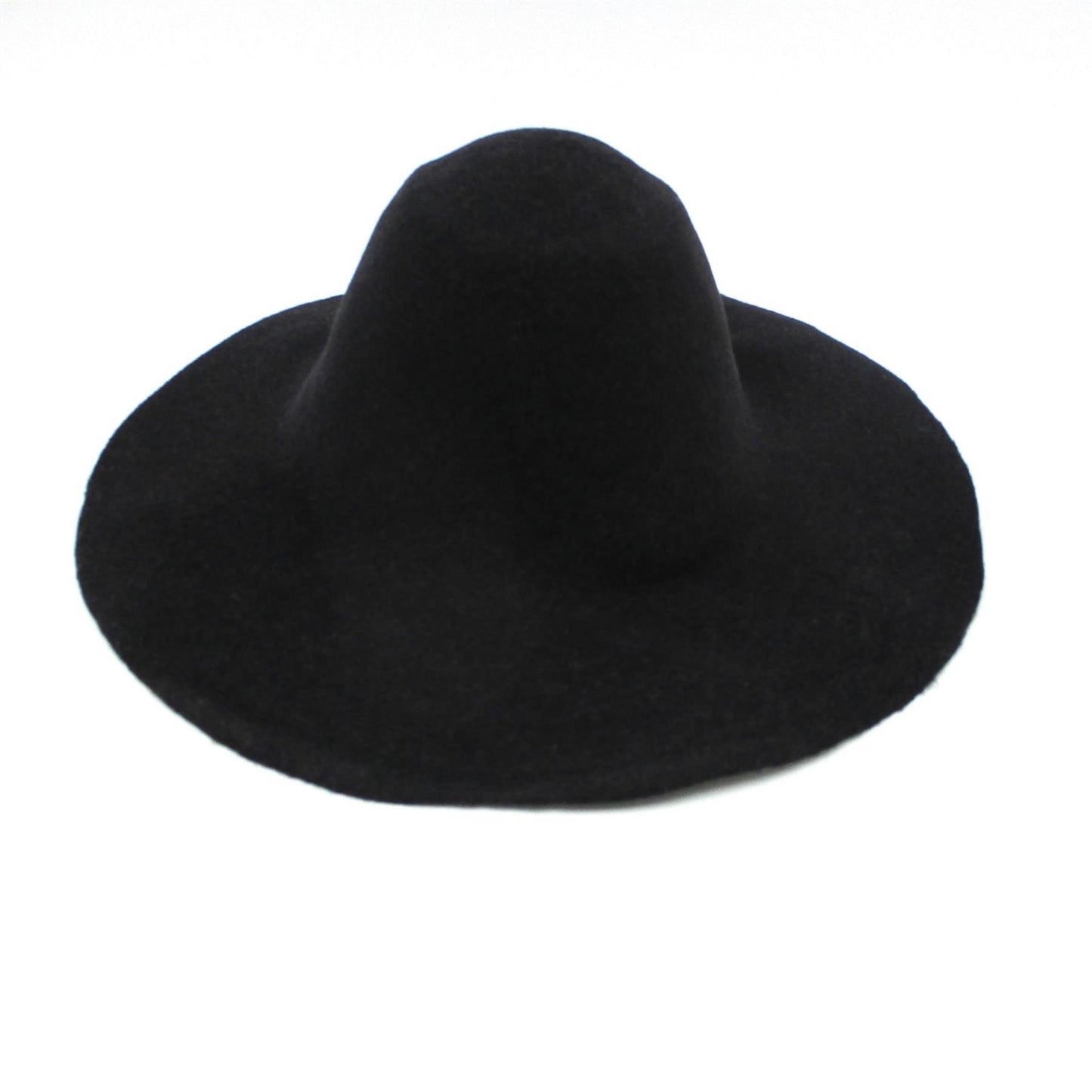 Melange Fleck Felt Flared Capeline 28cm HF043