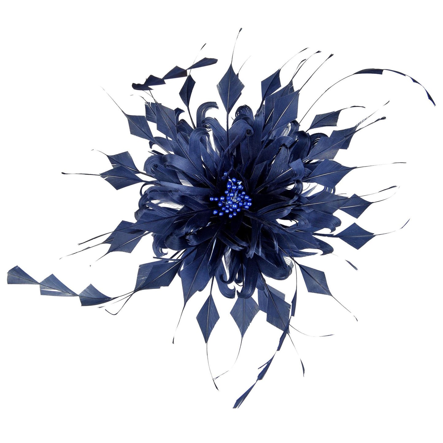 Curly Goose Coque Feather Flower 20cm - FM054