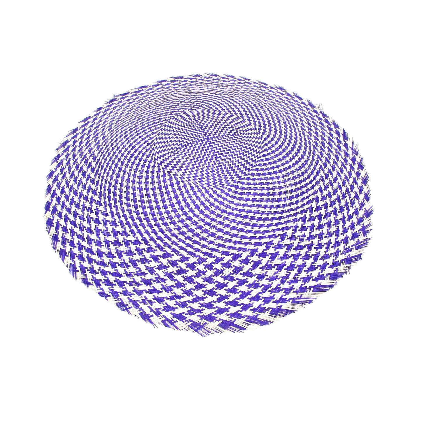 Buntal Straw Mat 2 Tone Hat Base 47cm HF003
