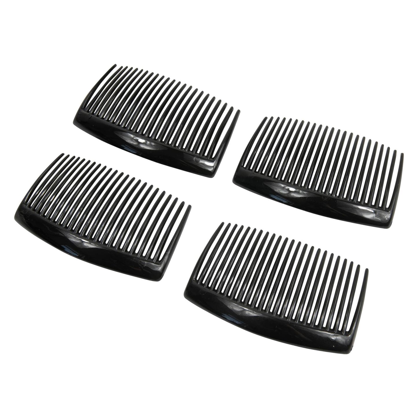 Plastic Comb 4.5 x 7.5cm 4pcs HB005