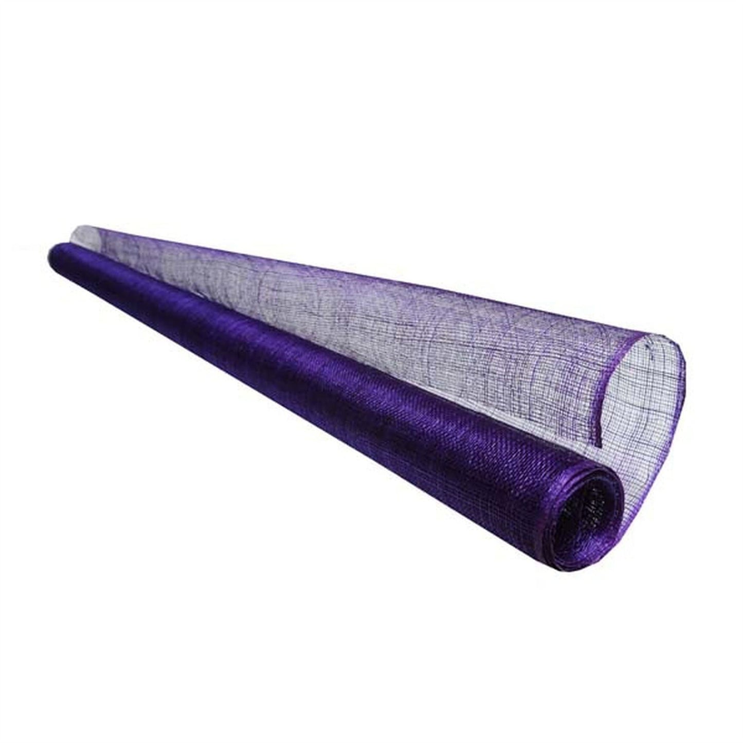 UK Made to Order Huge Sinamay Side Sweep Indented Brim Round Crown 49x47cm - HA085