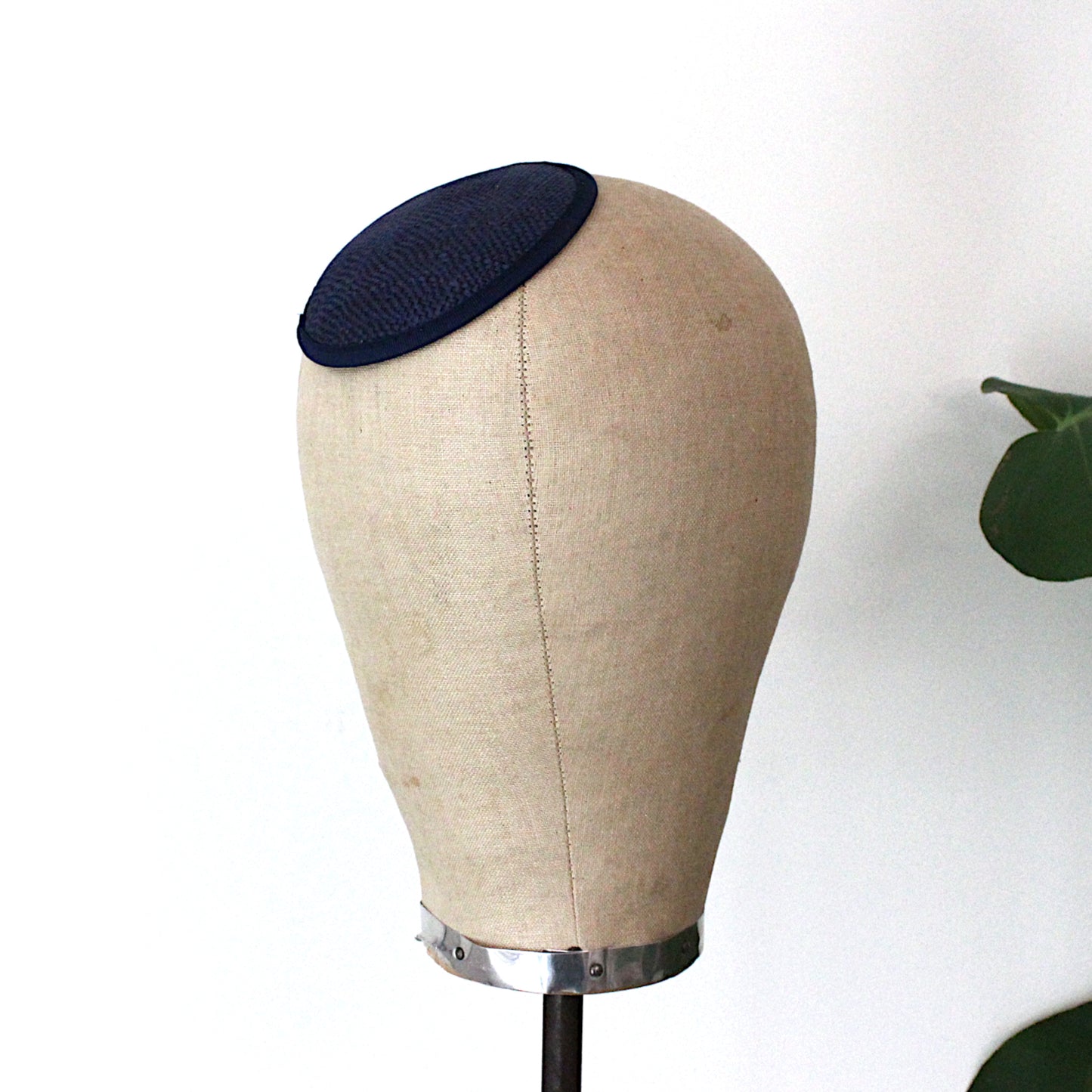 Sisal Straw Fascinator Base 10cm HB001