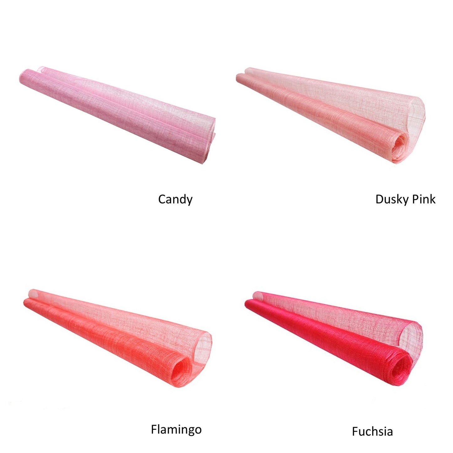 UK Made to Order Huge Sinamay Side Sweep Step Edge Brim Edge Slant Crown 46x40cm - HA086