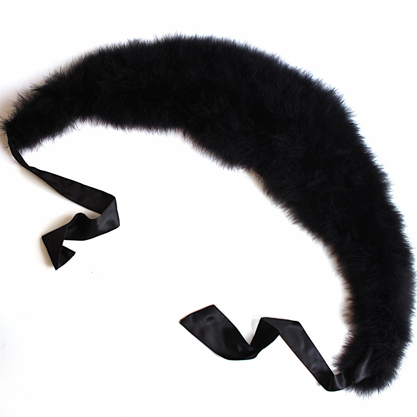 Marabou Feather Shawl One Size Fits Most HA049