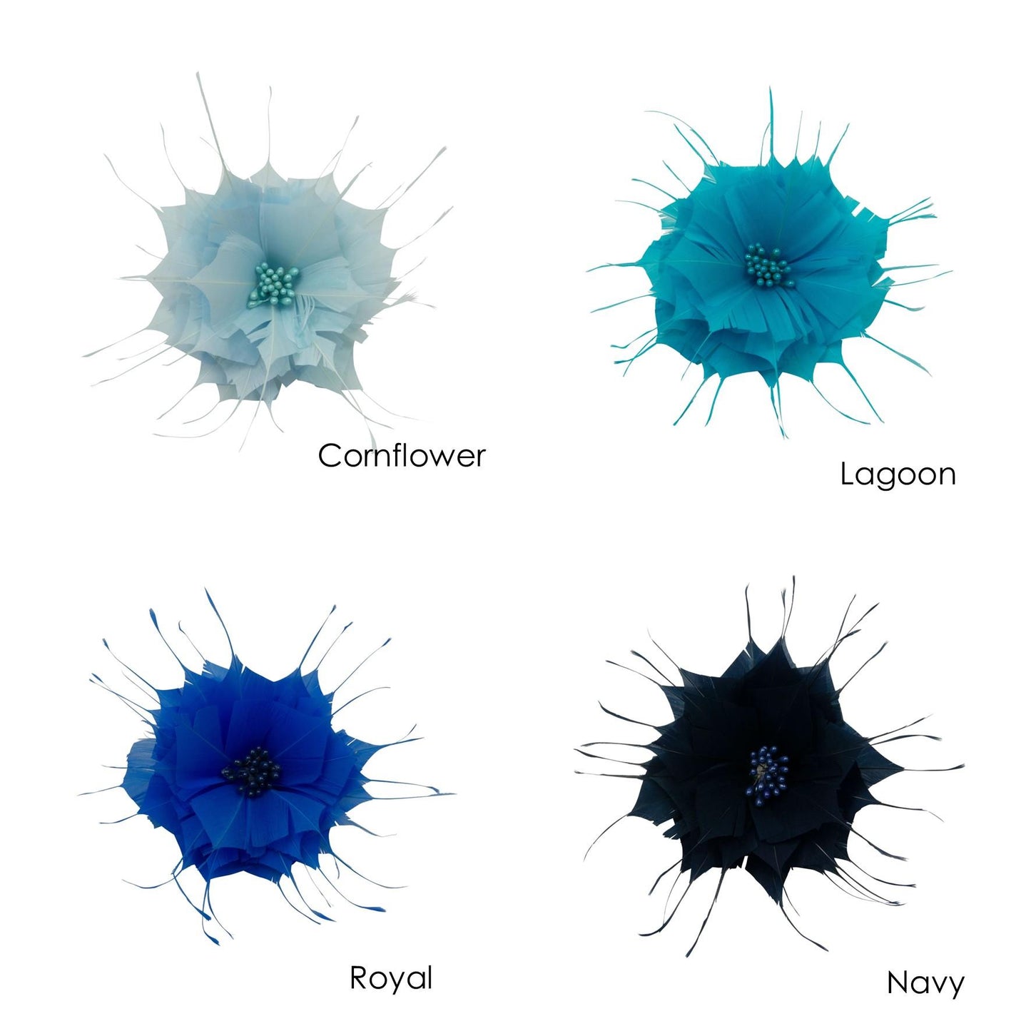 Goose Feather Star Flower 14cm - FM024