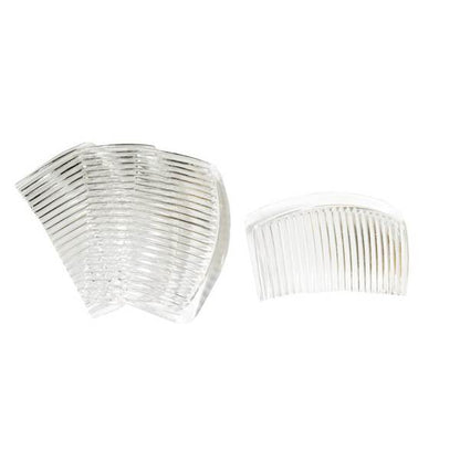 Plastic Comb 4x7.5cm x 4pcs - HB005
