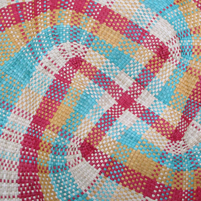 Multi Coloured Sabutan Mat Hat Base 70cm HF006