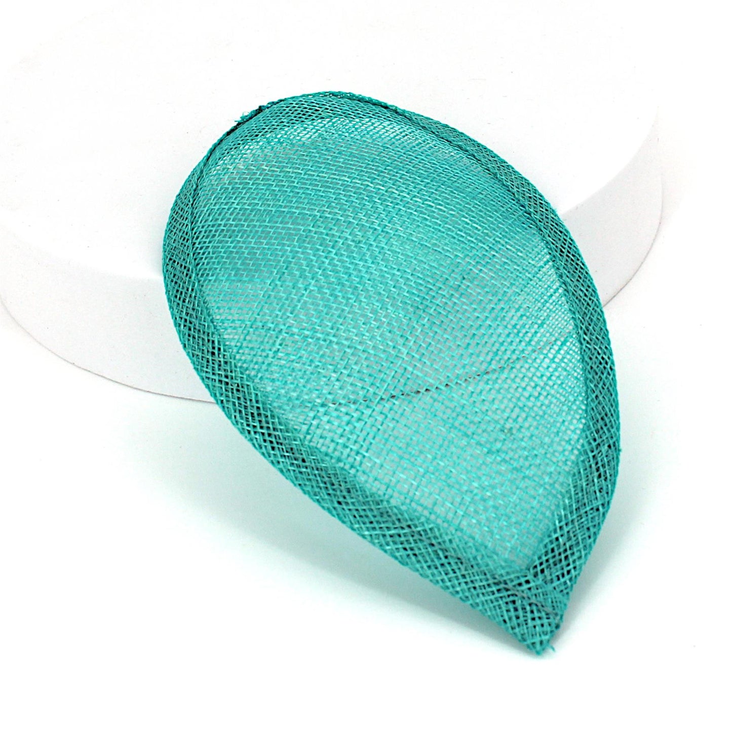 Sinamay Teardrop Fascinator Base 16cm - HB016