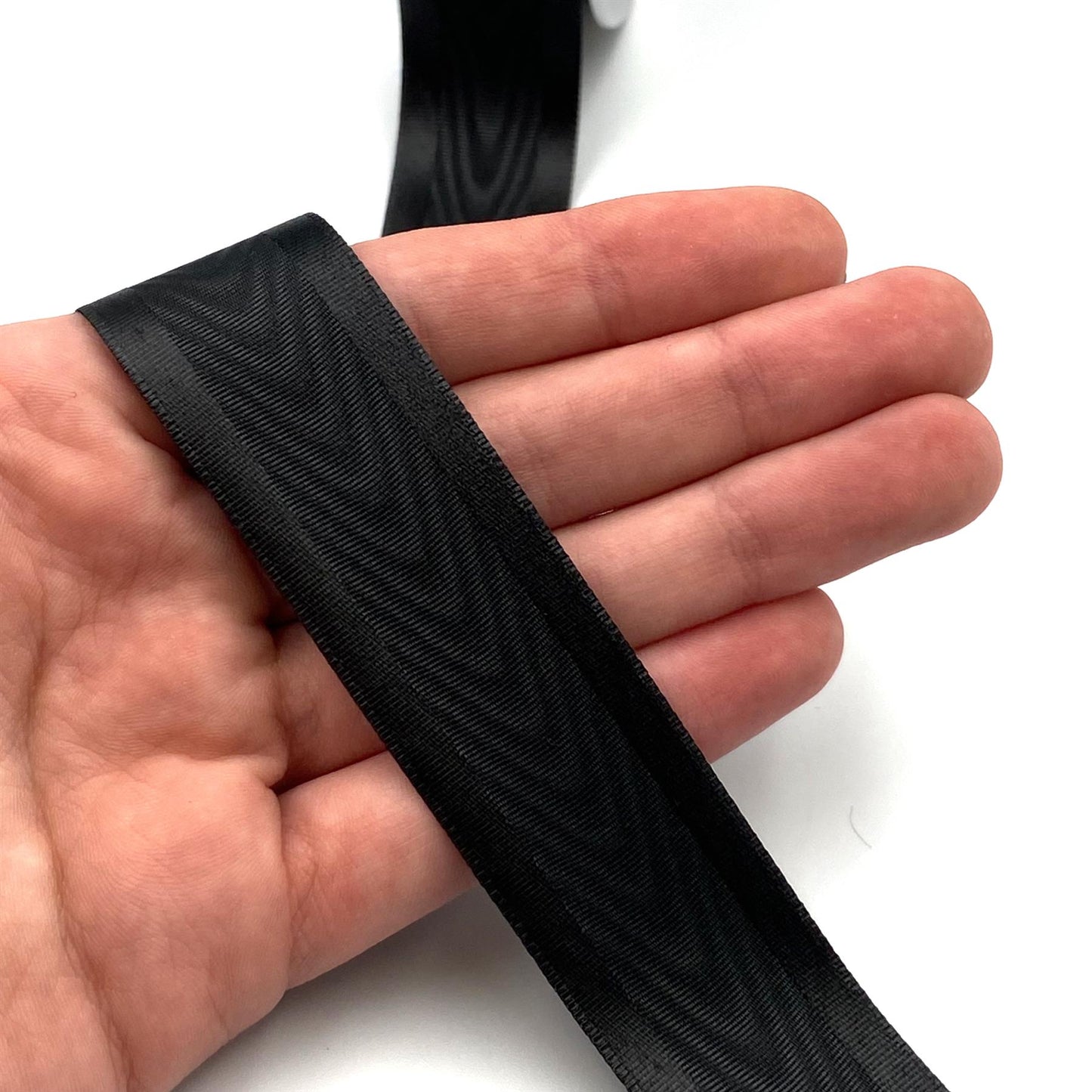 Moire Band Ribbon - 24mm - by the metre - 6882