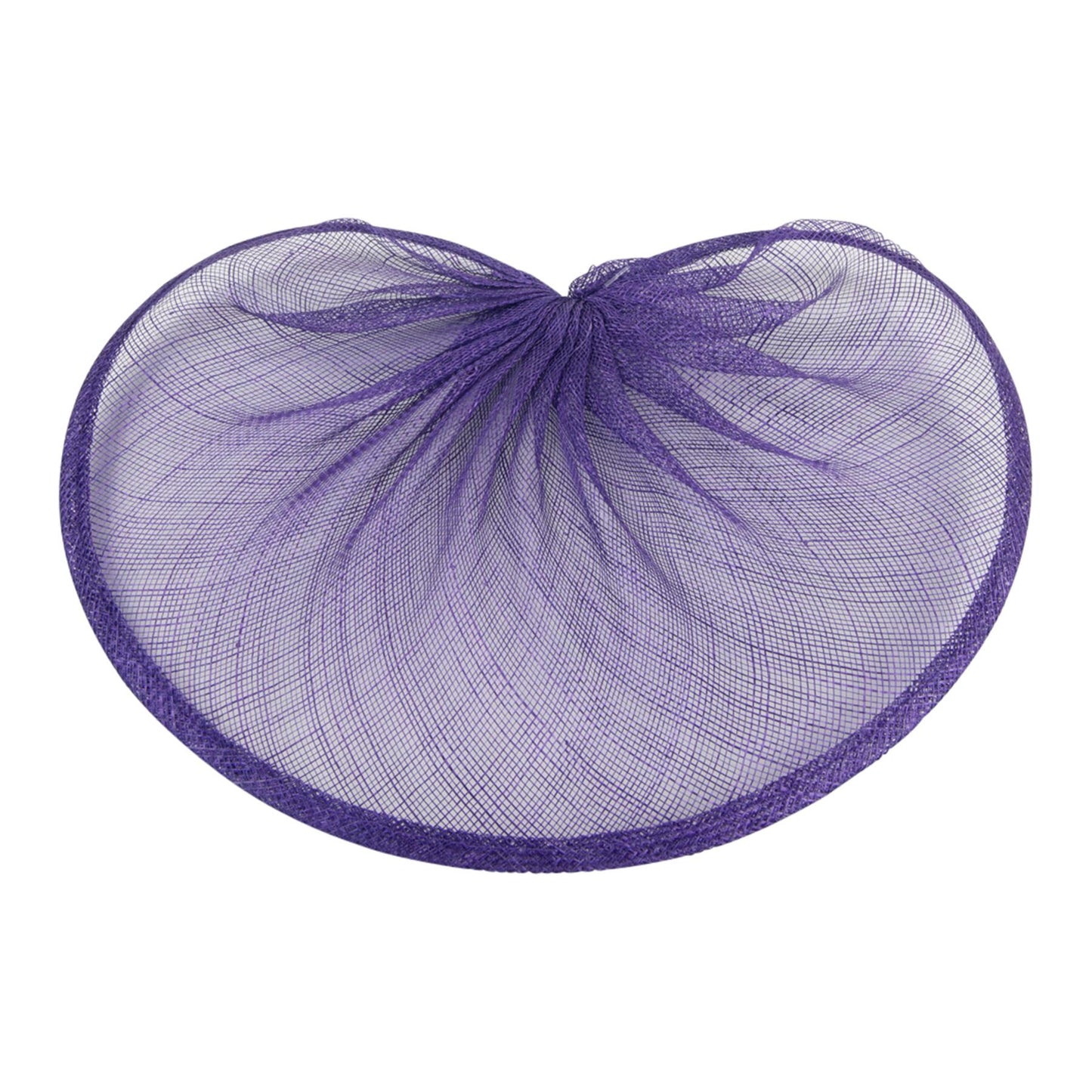 Sinamay Gathered Fascinator Base 20x28cm - HA057