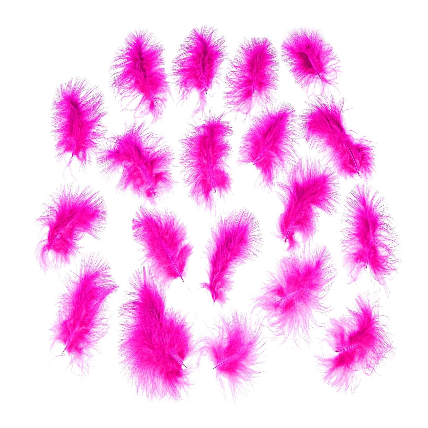 Marabou Feathers x 20pcs FE008