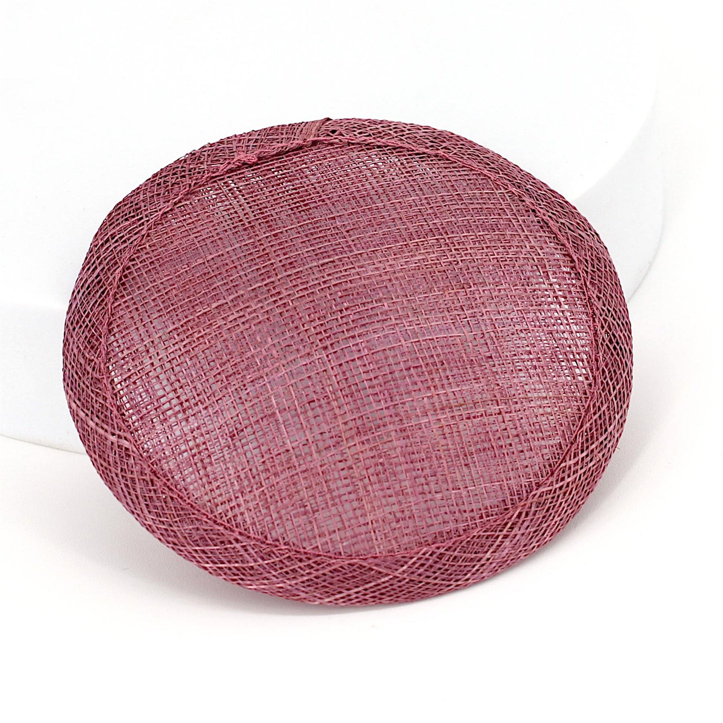 Sinamay Straw Round Fascinator Base 10.5cm - HB007