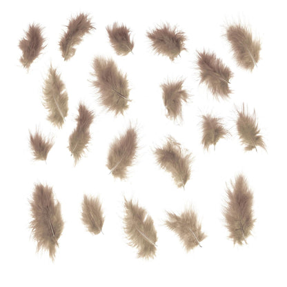 Marabou Feathers x 20pcs FE008