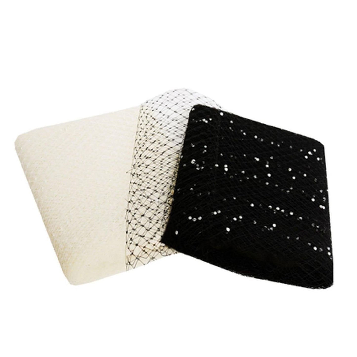 Pearl Merry Widow Veiling 30cm x1m - BR007