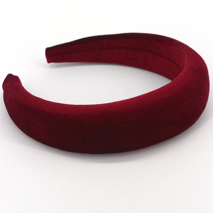 Velvet Padded 4cm Headband HB035