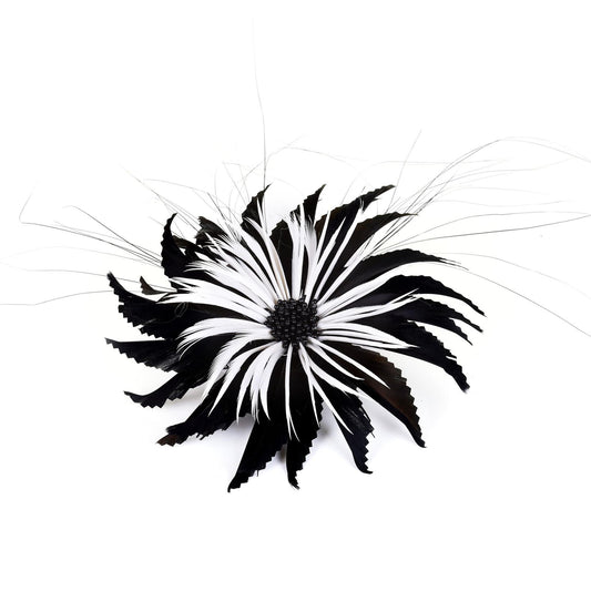 Black Ivory Large Goose & Biot Flower FM021