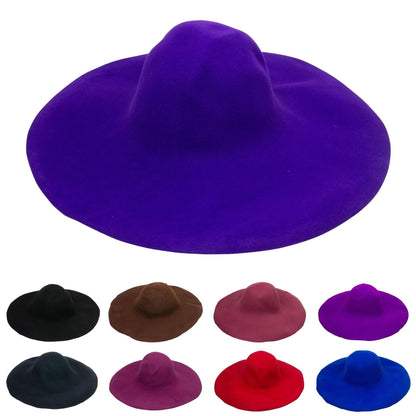 Plush Felt Capeline for Hats 30cm - HF016