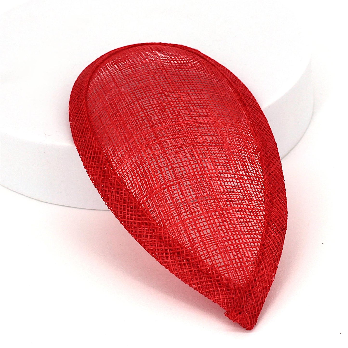 Sinamay Teardrop Fascinator Base 16cm - HB016