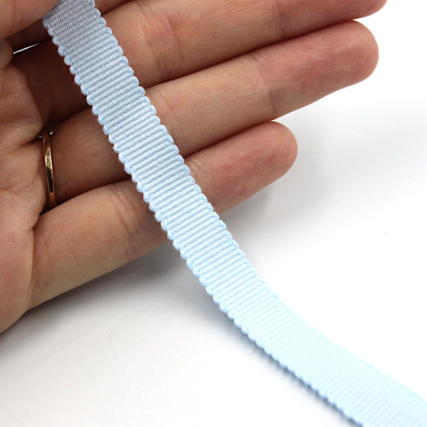 Cotton Petersham Ribbon - by the metre - 5436