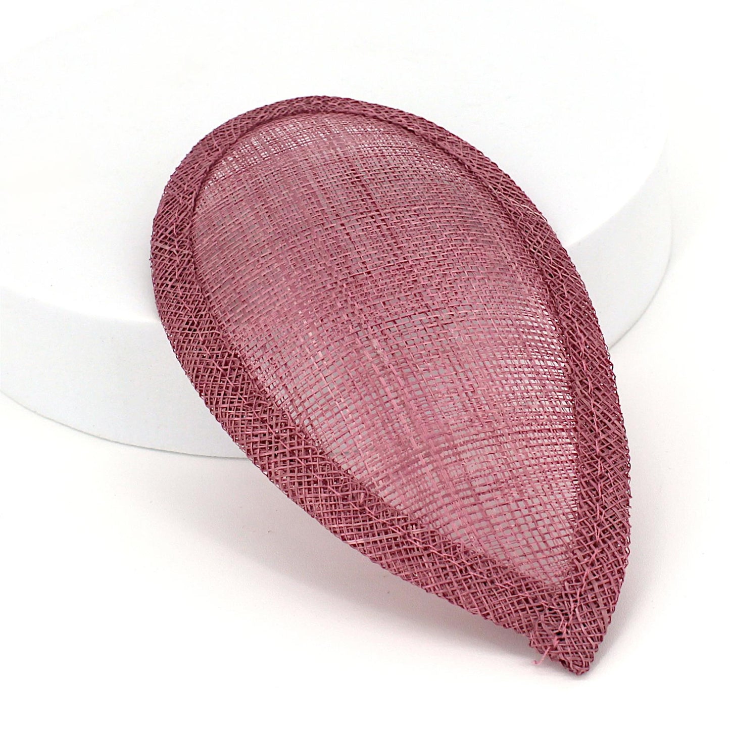 Sinamay Teardrop Fascinator Base 16cm - HB016