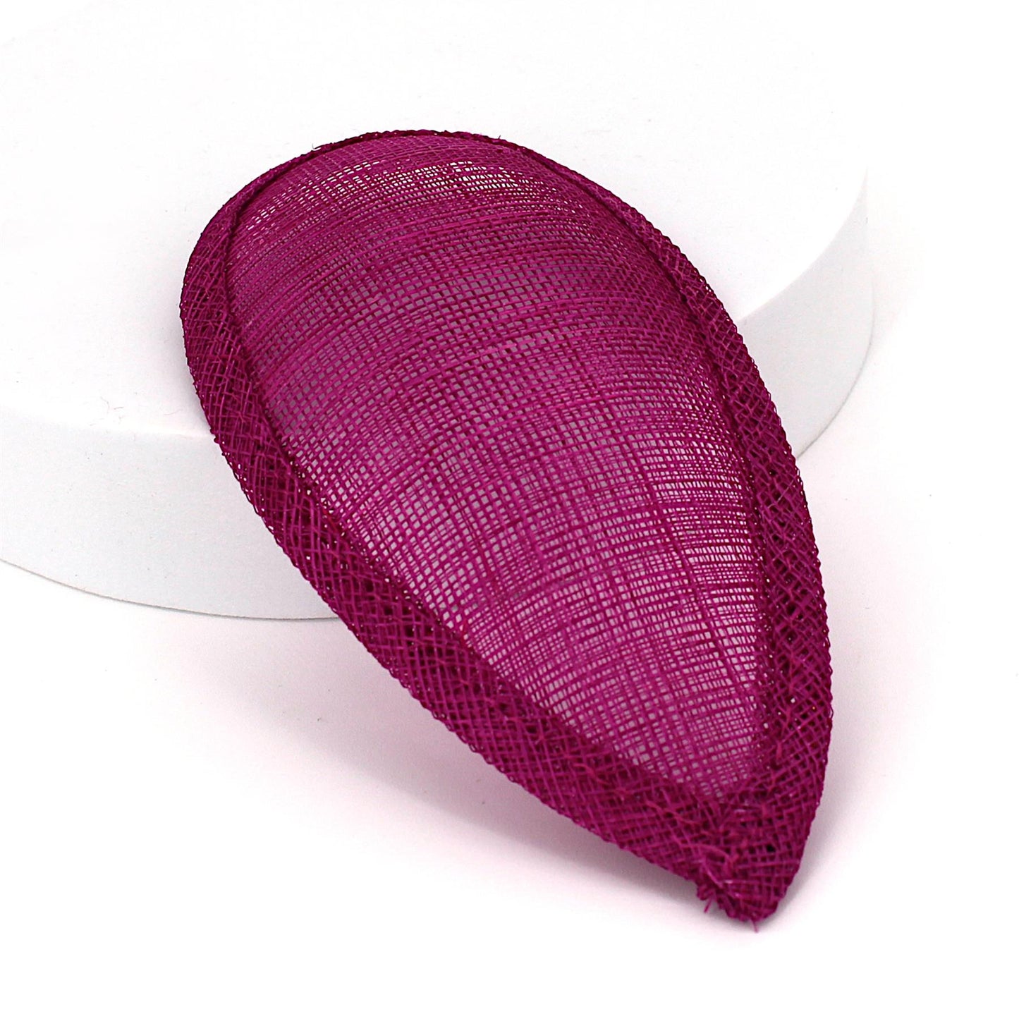 Sinamay Teardrop Fascinator Base 16cm - HB016