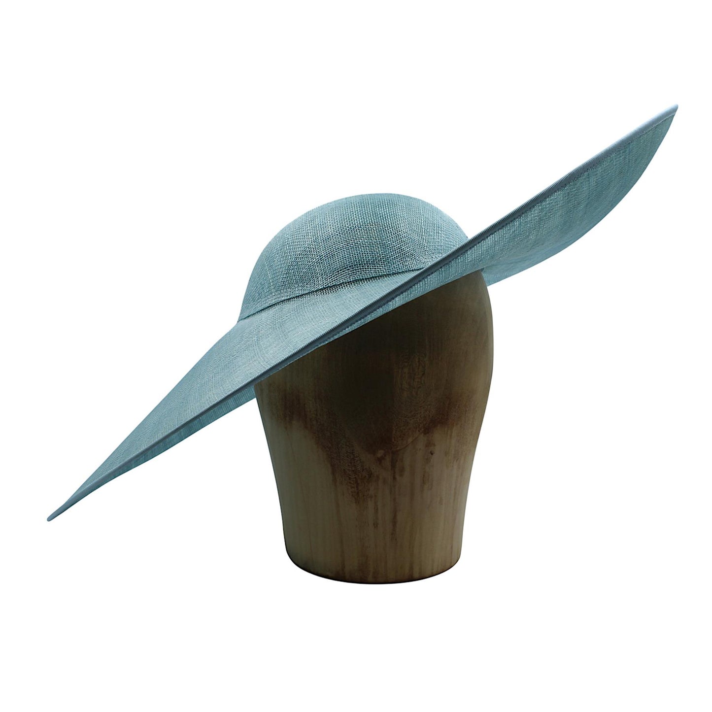 UK Made to Order Huge Sinamay Side Sweep Round Crown 46cm - HA084