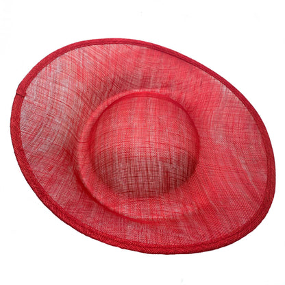 Sinamay Sweep Fascinator Base 34cm HA043