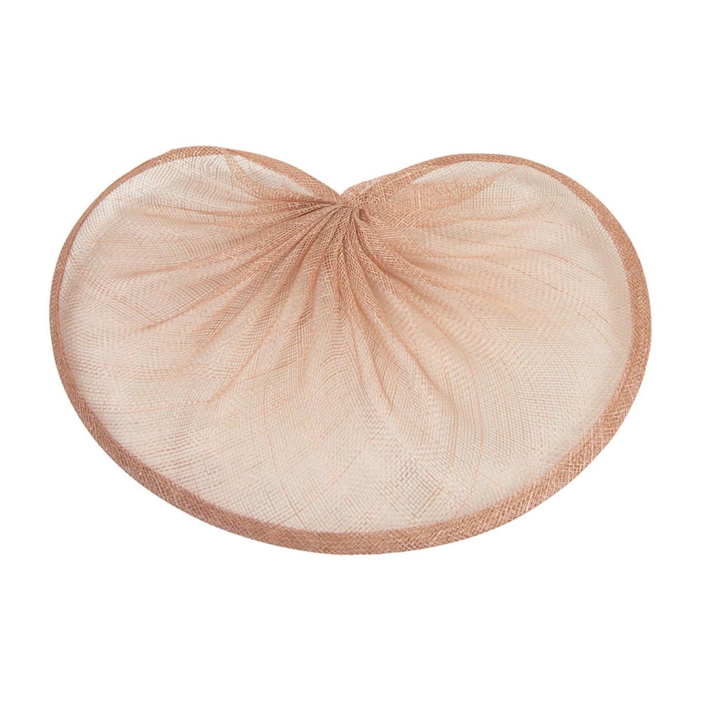 Sinamay Gathered Fascinator Base 20x28cm - HA057