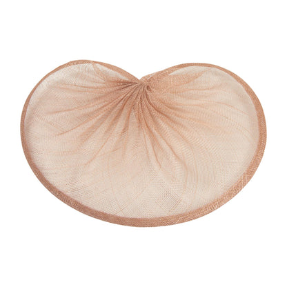 Sinamay Gathered Fascinator Base 20x28cm - HA057
