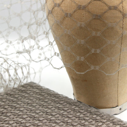 Wide Waffle Veiling 20cm x1m - BR004