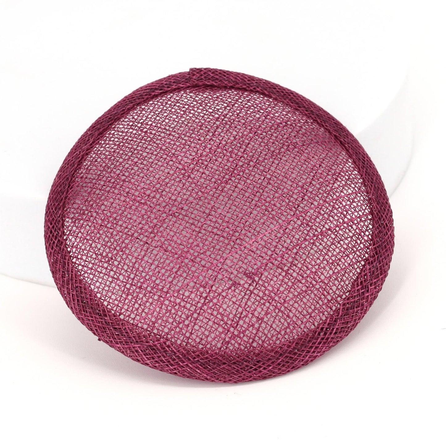Sinamay Straw Round Fascinator Base 10.5cm - HB007
