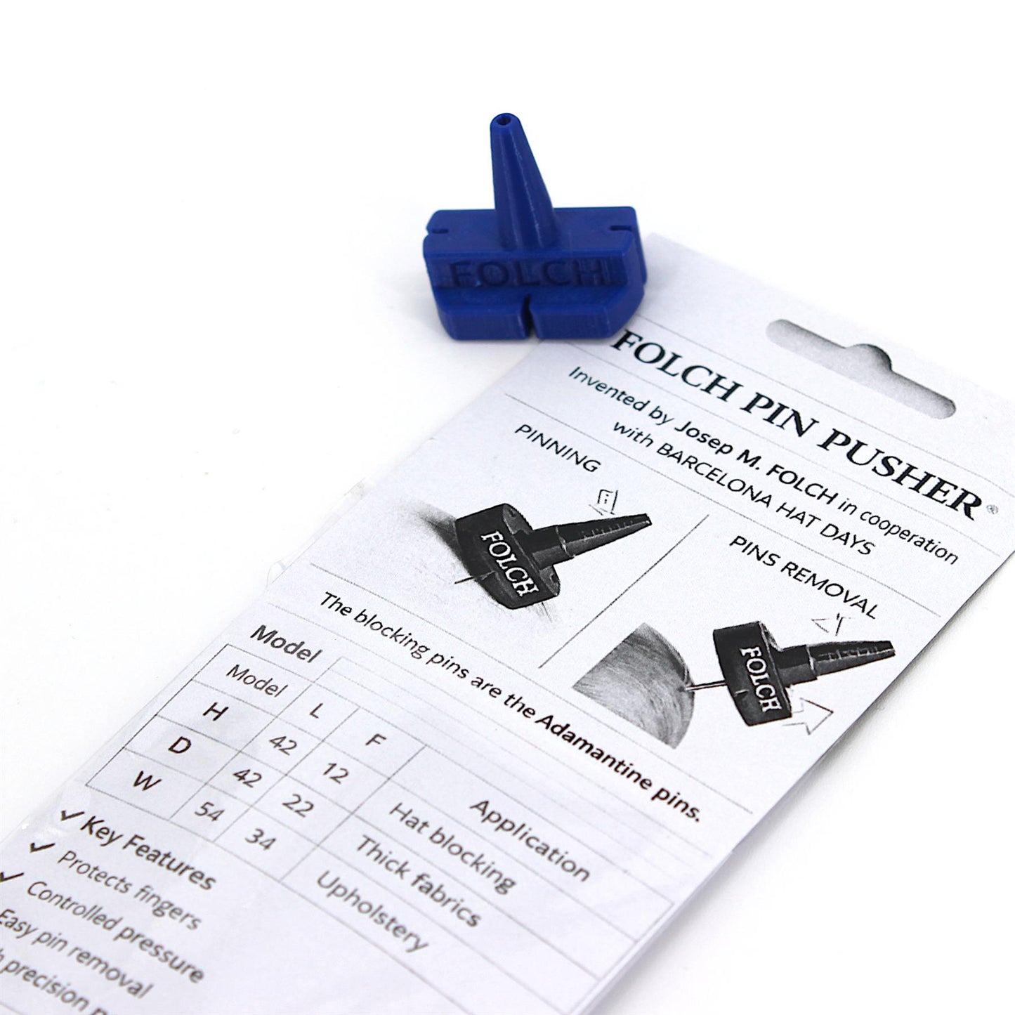 Stainless Steel Millinery Blocking Pins 24mm x  - HB063