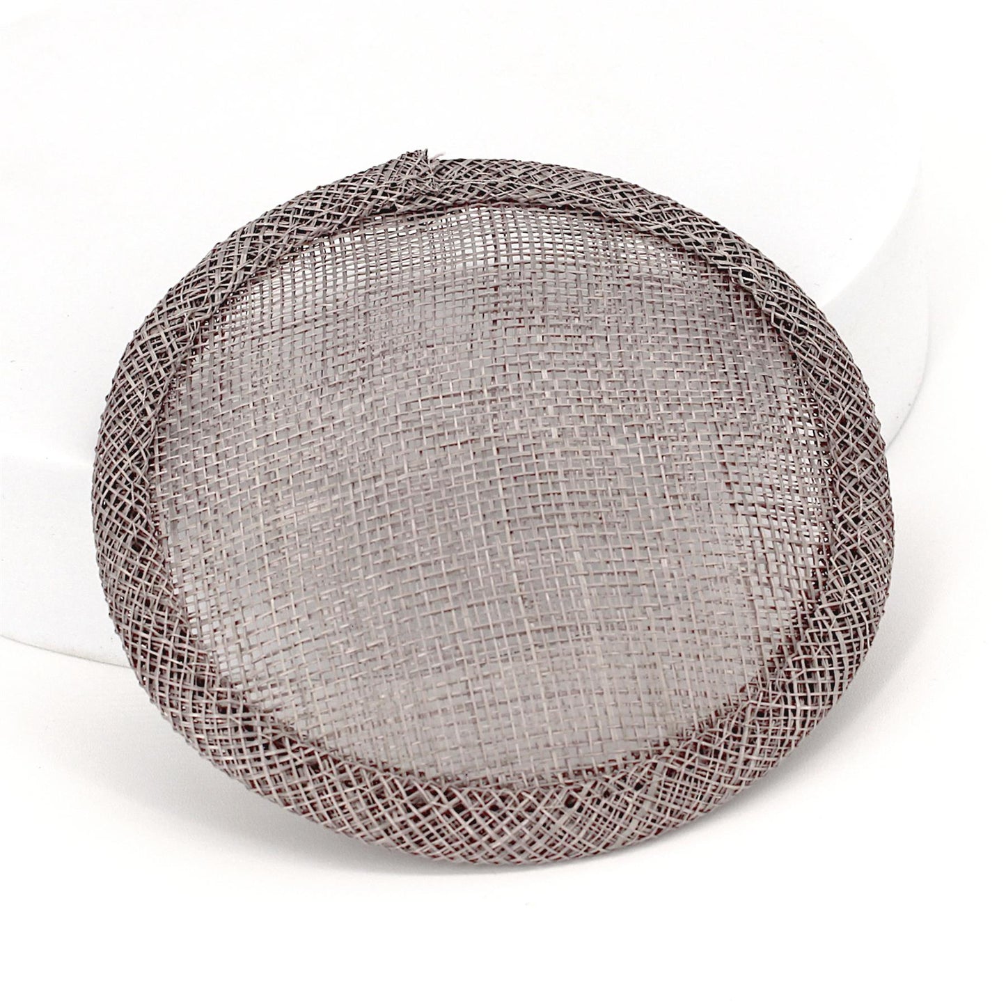 Sinamay Straw Round Fascinator Base 10.5cm - HB007