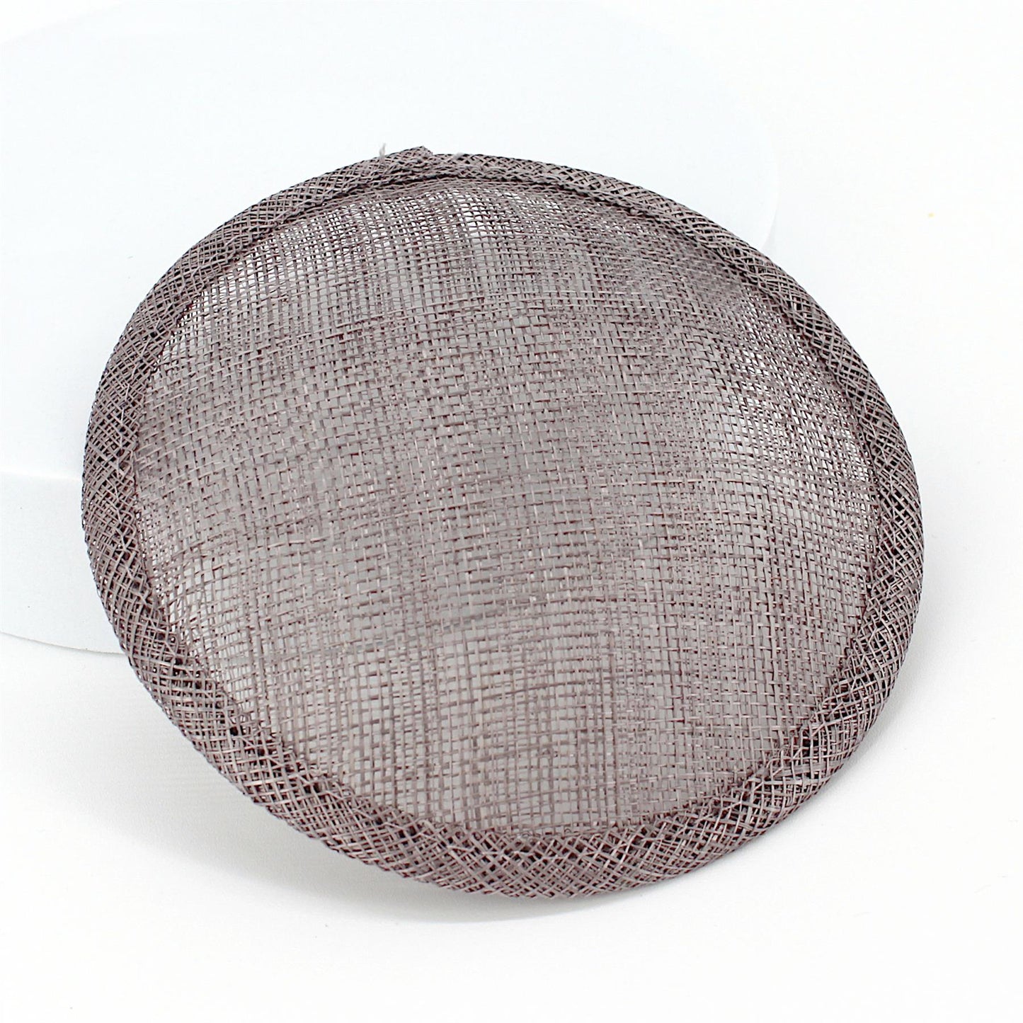 Sinamay Straw Round Fascinator Base 13.5cm - HB008