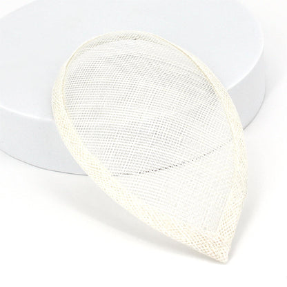 Sinamay Teardrop Fascinator Base 16cm - HB016