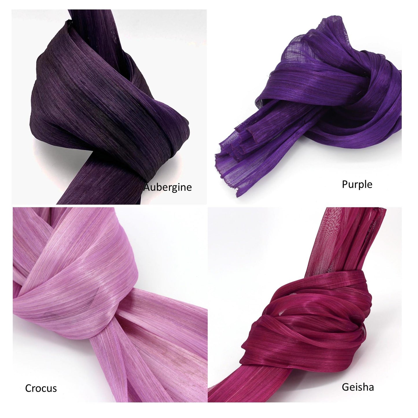 Silk Abaca Fabric 90cm x 0.5m - FS005