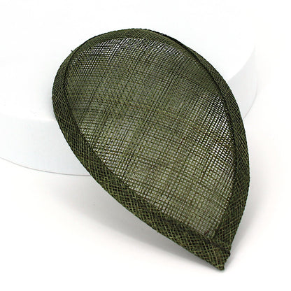 Sinamay Teardrop Fascinator Base 16cm - HB016
