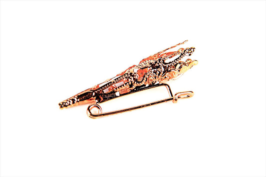 Brass Brooch Pin 3cm HB089