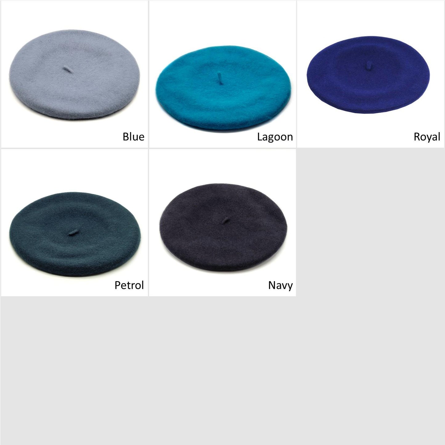 Traditional Wool Beret 27cm - HA037