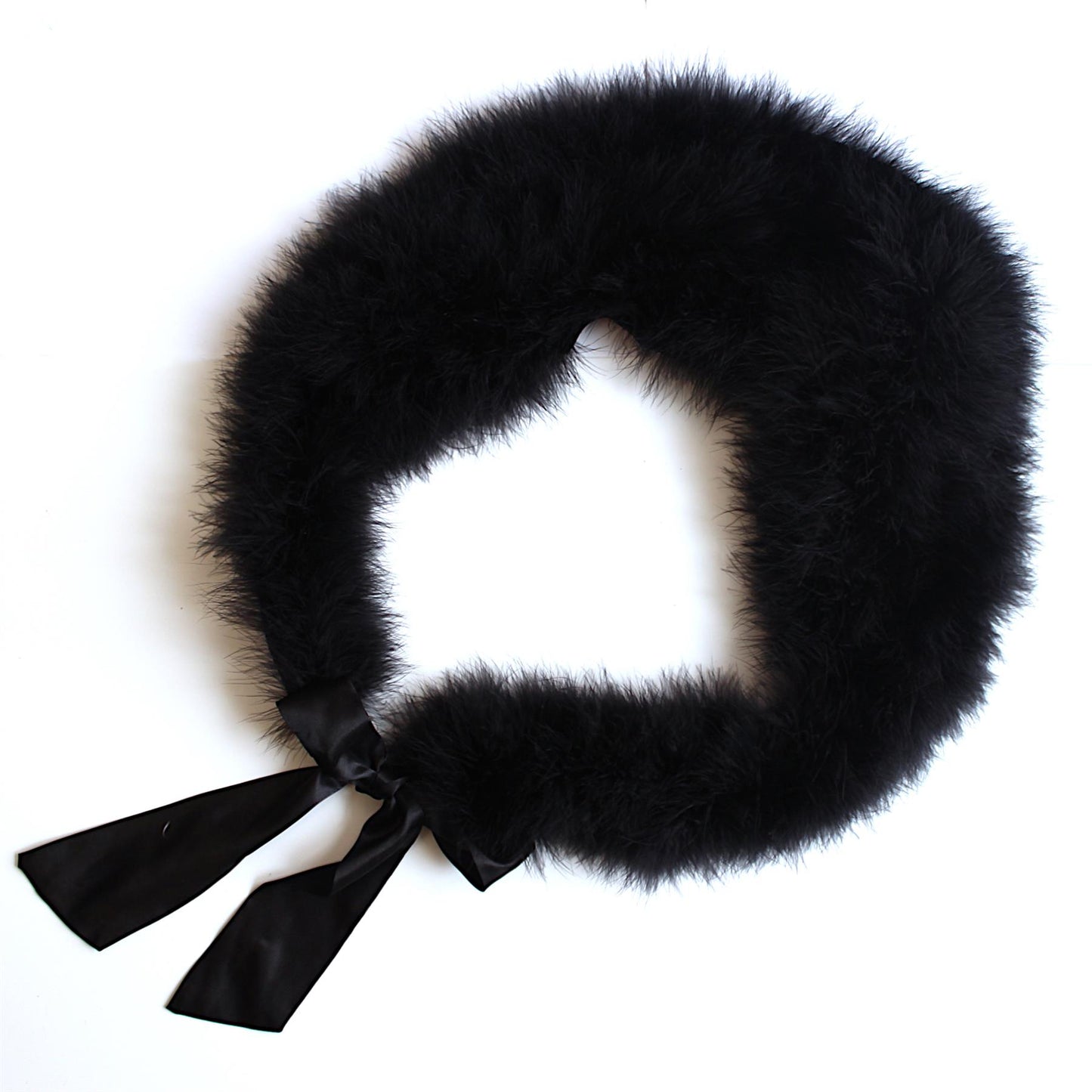 Marabou Feather Shawl One Size Fits Most HA049