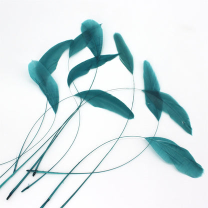 Teardrop Coq Feathers 17 to 25cm x 10pcs - CO017