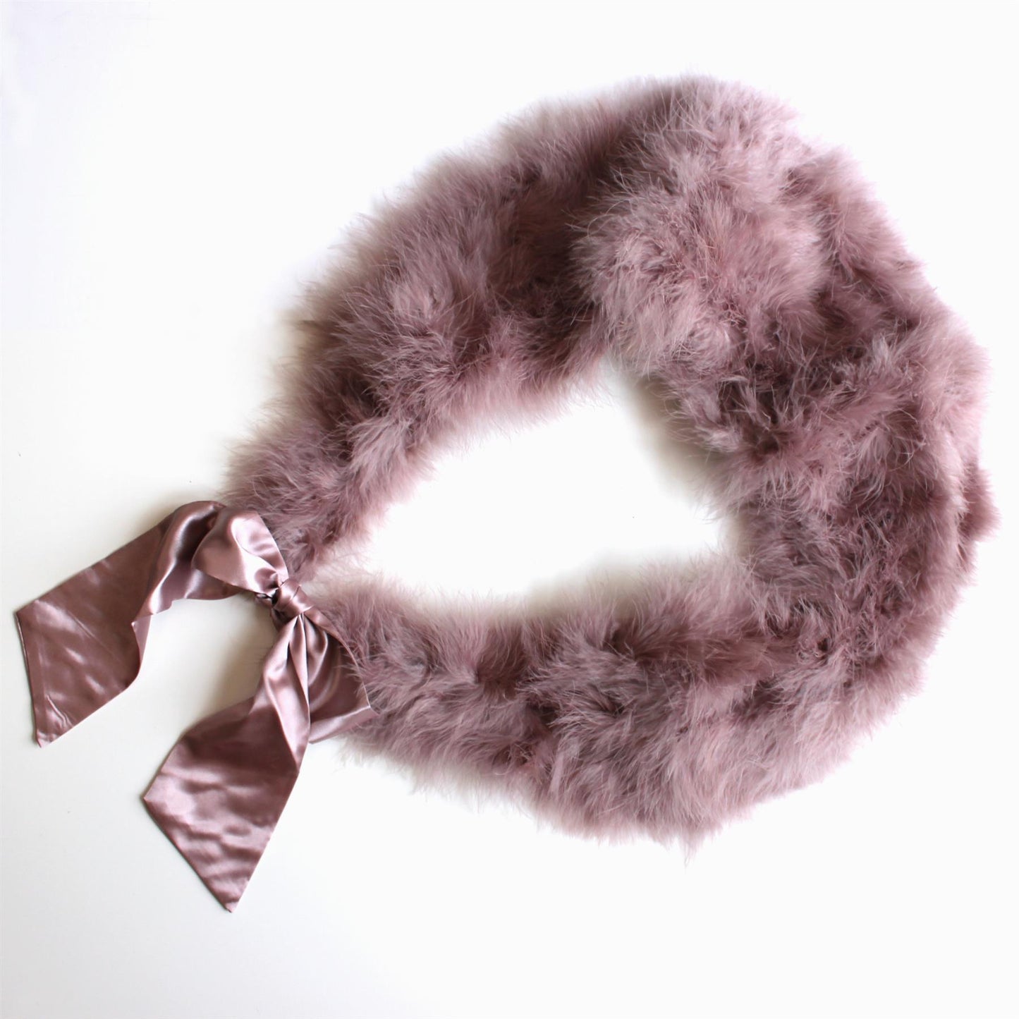 Marabou Feather Shawl One Size Fits Most - HA049