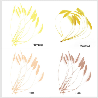 Teardrop Coq Feathers 17 to 25cm x 10pcs - CO017