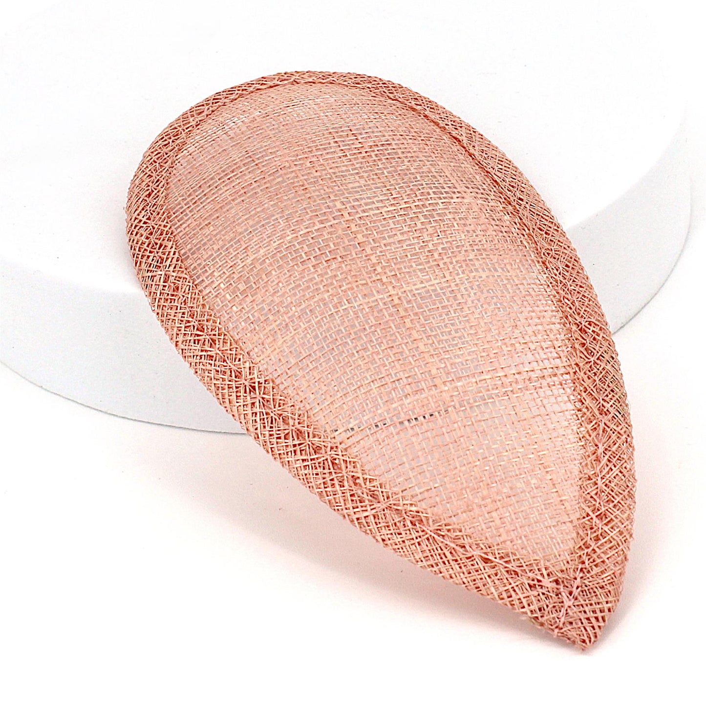 Sinamay Teardrop Fascinator Base 16cm - HB016