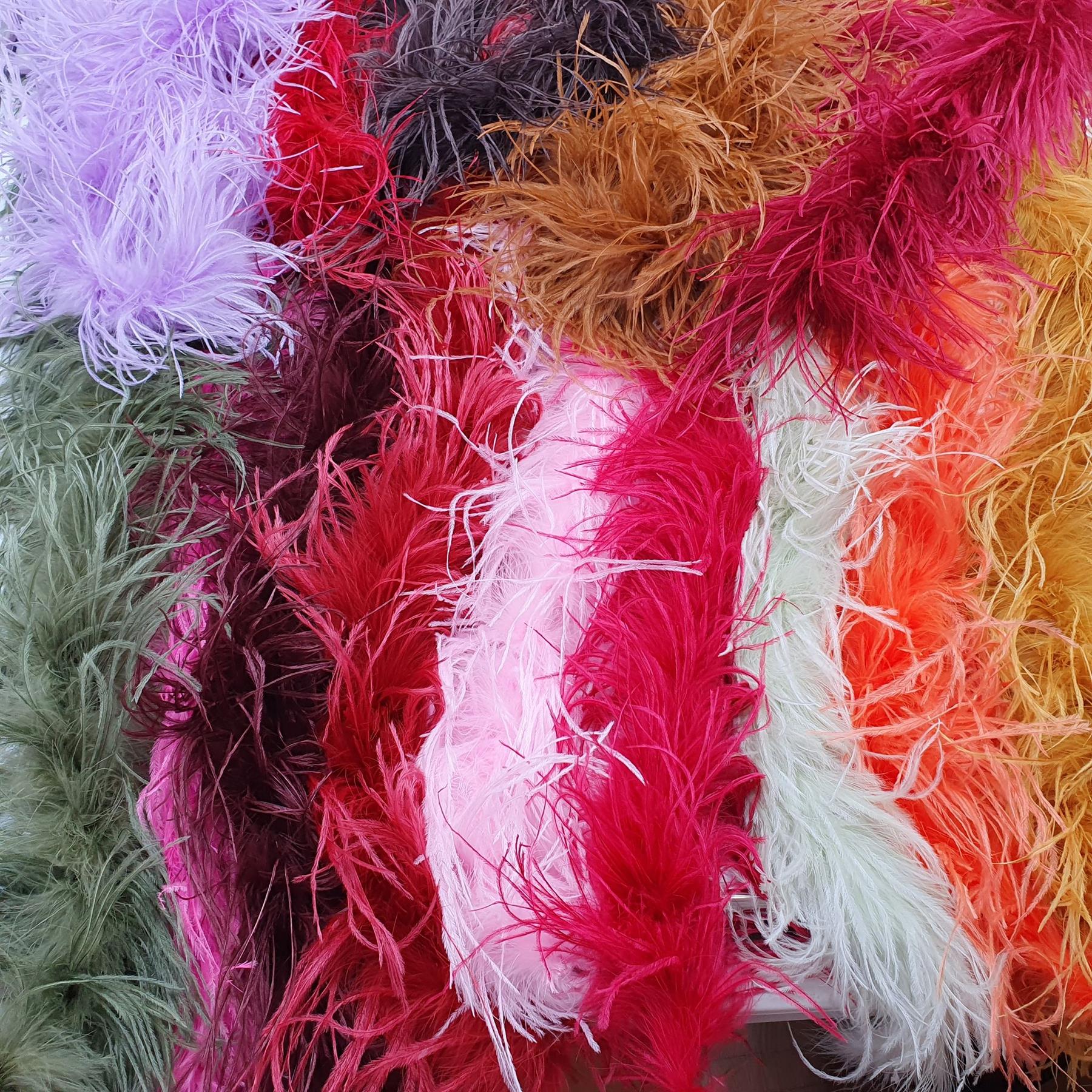 Cheap ostrich deals feather boa