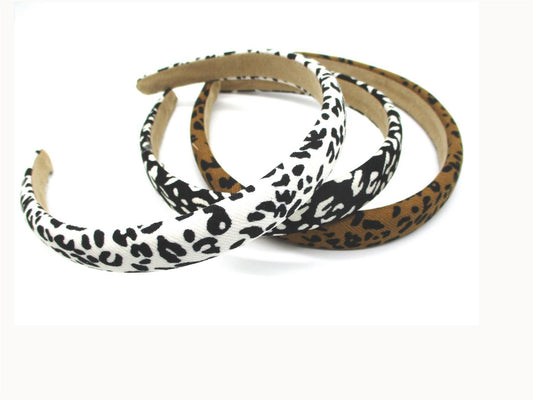 Animal Print Padded Headband 2cm HB030