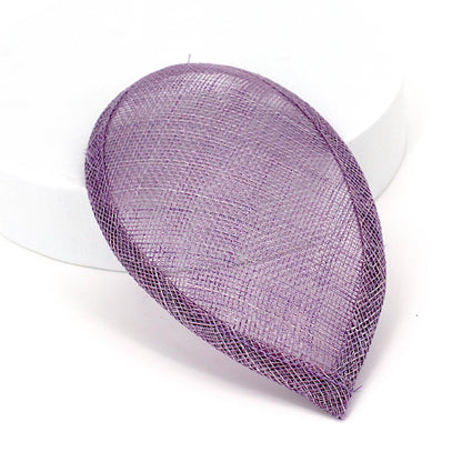Sinamay Teardrop Fascinator Base 16cm - HB016